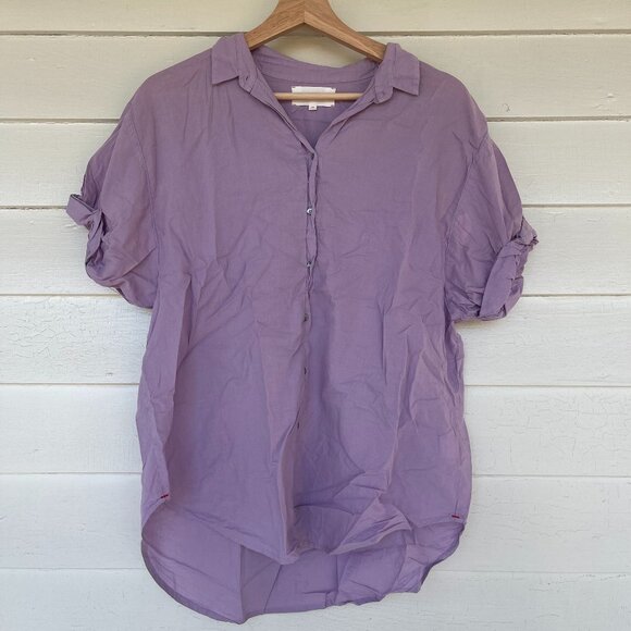 Xirena Channing Shirt, Light Purple, XS - Picture 1 of 5